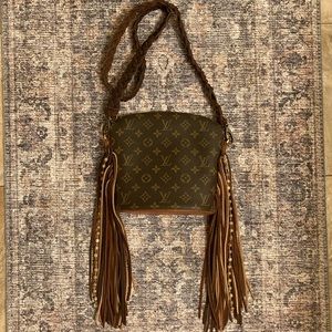 Vintage Boho Bags Revamped Louis Vuitton Bag